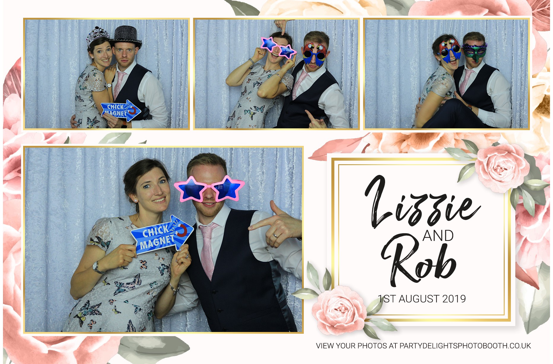 Lizzie and Rob’s Wedding - Prints | View more photos from the event at gallery.partydelightsphotobooth.co.uk/u/PartyDelightsPhotoBooth/Lizzie-and-Rob’s-Wedding-Prints